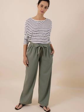 -Linen Trousers for Maternity, Ali by ENVIE DE FRAISE