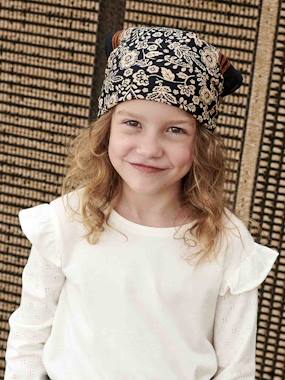 Girls-Accessories-Printed Scarf for Girls