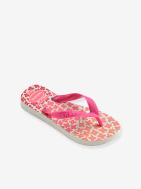 Shoes-Girls Footwear-Sandals-Flores Flip-Flops for Children, by HAVAIANAS