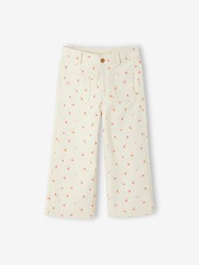 Fille-Pantalon-Pantacourt large fille