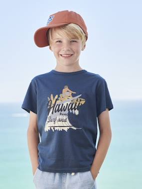 Boys-Tops-T-Shirt with Graphic Motifs for Boys