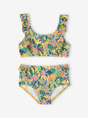 Girls-Bikini with Exotic Print