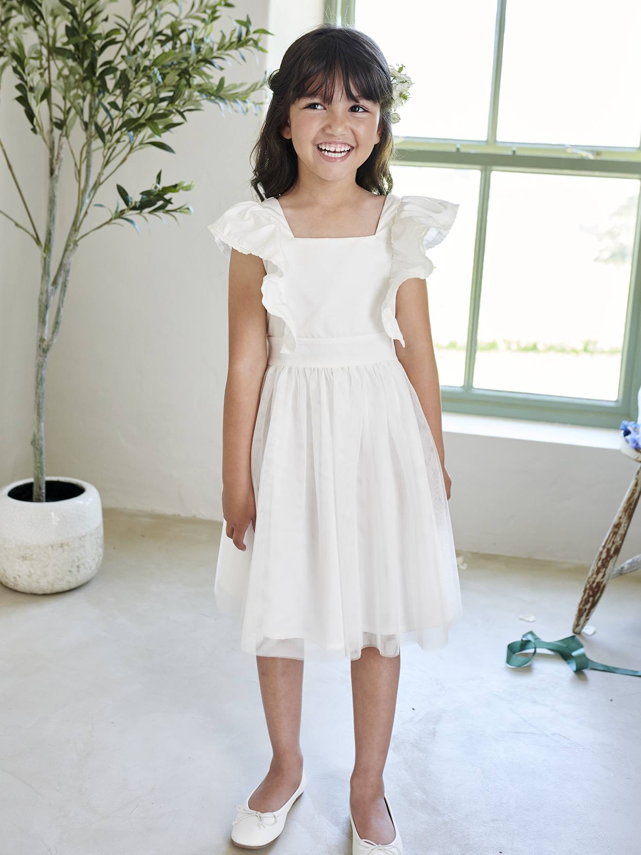 Robe de best sale communion vertbaudet