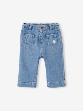 Bébé-Pantalon, jean-Denim stone large bébé