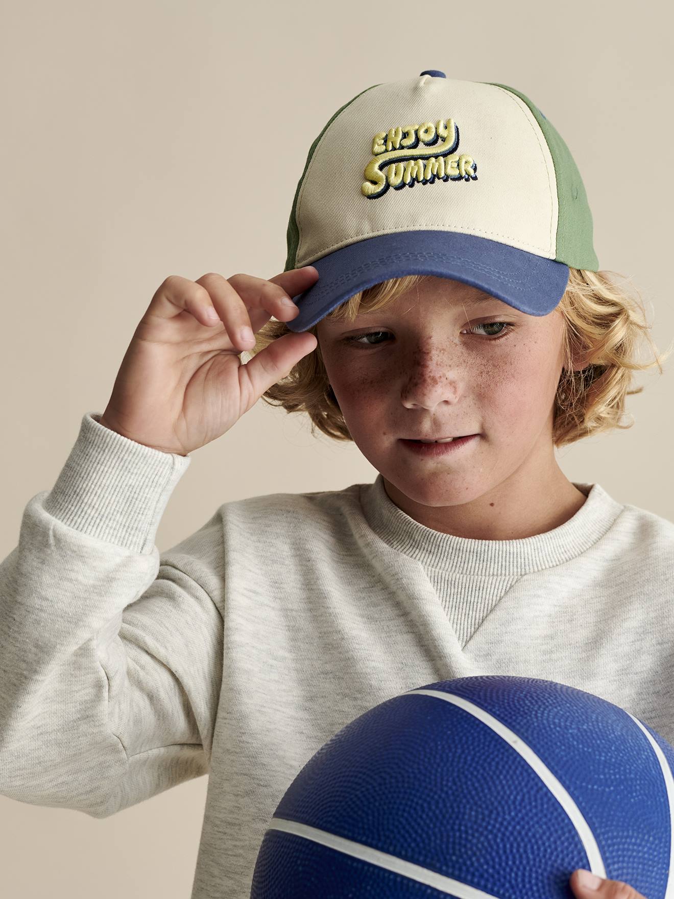 Enjoy Summer Cap for Boys - multicoloured