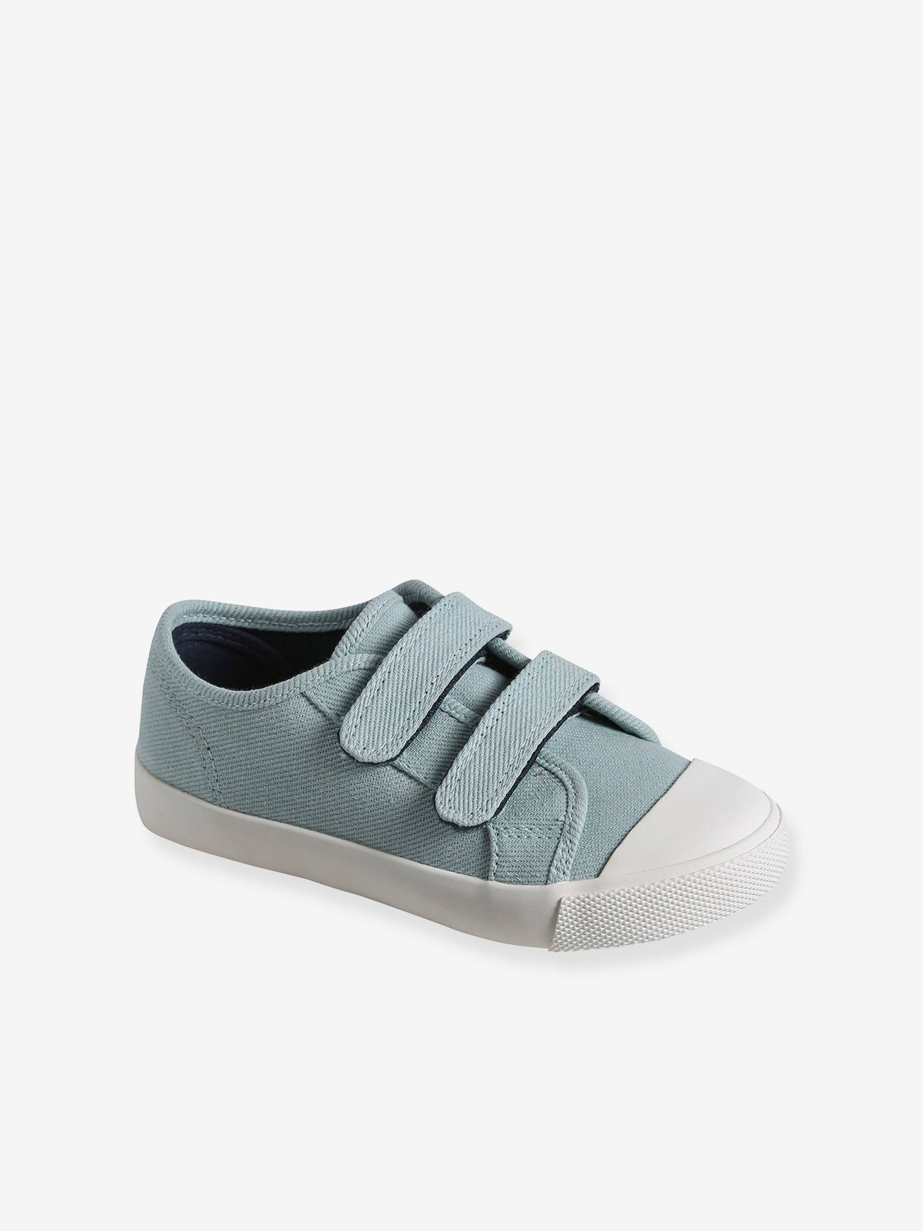 Baskets scratch es en toile enfant moutarde Chaussures