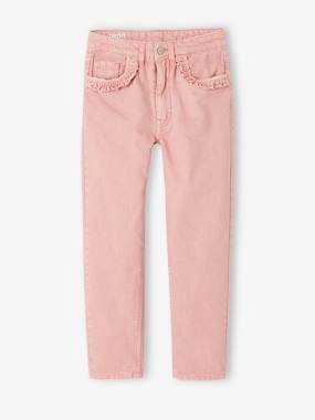 Fille-Pantalon-Pantalon droit MorphologiK Fille Tour de hanches Fin