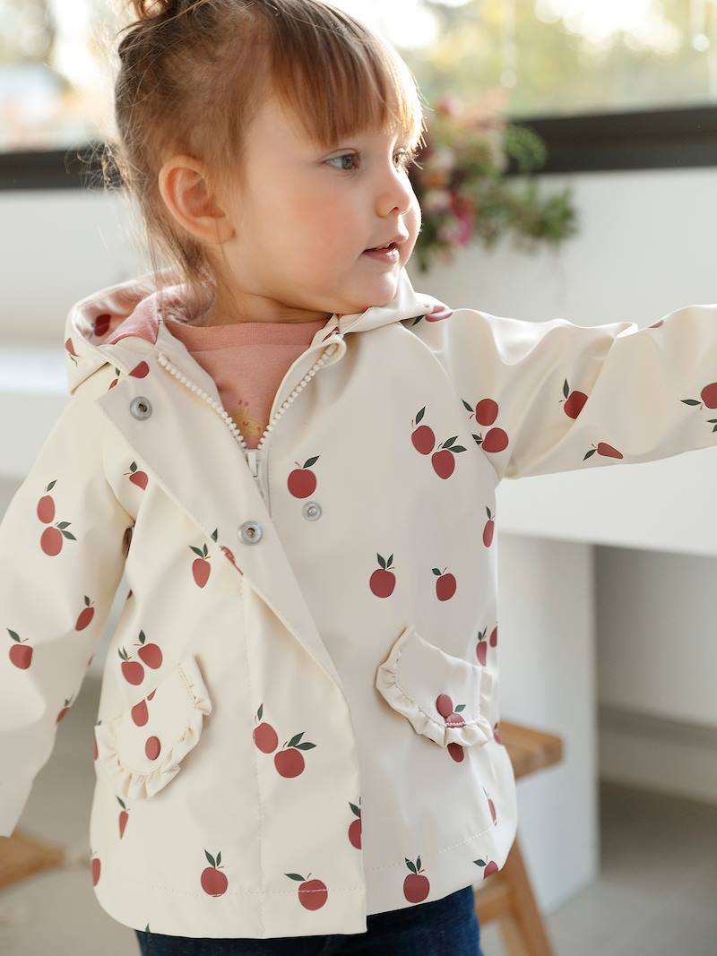 baby hooded rain coat main image 1