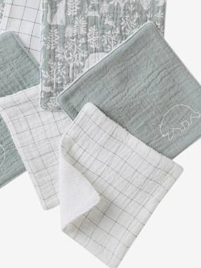 Linge de lit & Déco-Lot de 6 lingettes lavables