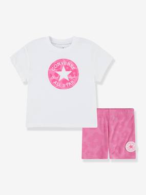 Girls-Outfits-Shorts & T-Shirt Combo, CONVERSE