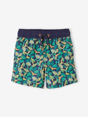 Boys-Swim & Beachwear-Printed Swim Shorts for Boys