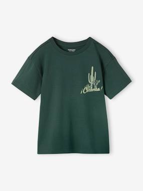 T-Shirt with Cacti, for Boys  - vertbaudet enfant