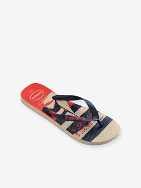 Shoes-Top Nautical Flip-Flops for Children, by HAVAIANAS