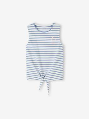 Fille-T-shirt, sous-pull-Débardeur imprimé à nouette fille