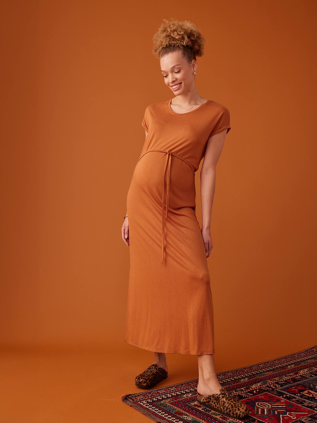 chinese dress ladies 2 Pieces Gown V Neck Woman Maxi Dresses Photography Baby Shower Dress for Pregnant Woman 16 / M47