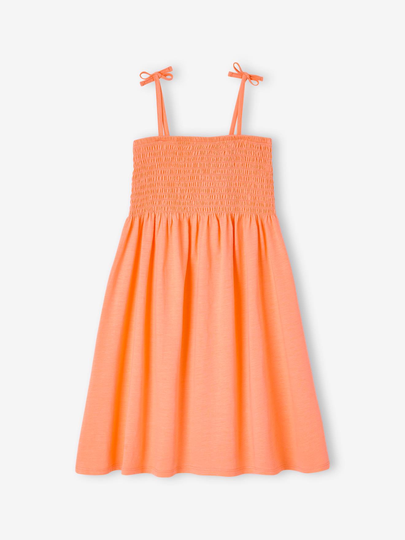 Robe Fille Blanc & Rouge 'I DO' - Bretelles Réglables, Taille 8 Ans - Occasion Très Bon État