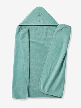 Linge de lit & Déco-Cape de bain / Serviette à capuche Bébé et Enfant, avec coton recyclé