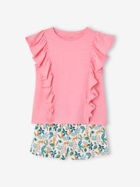 Girls-Outfits-T-Shirt + Shorts Combo for Girls