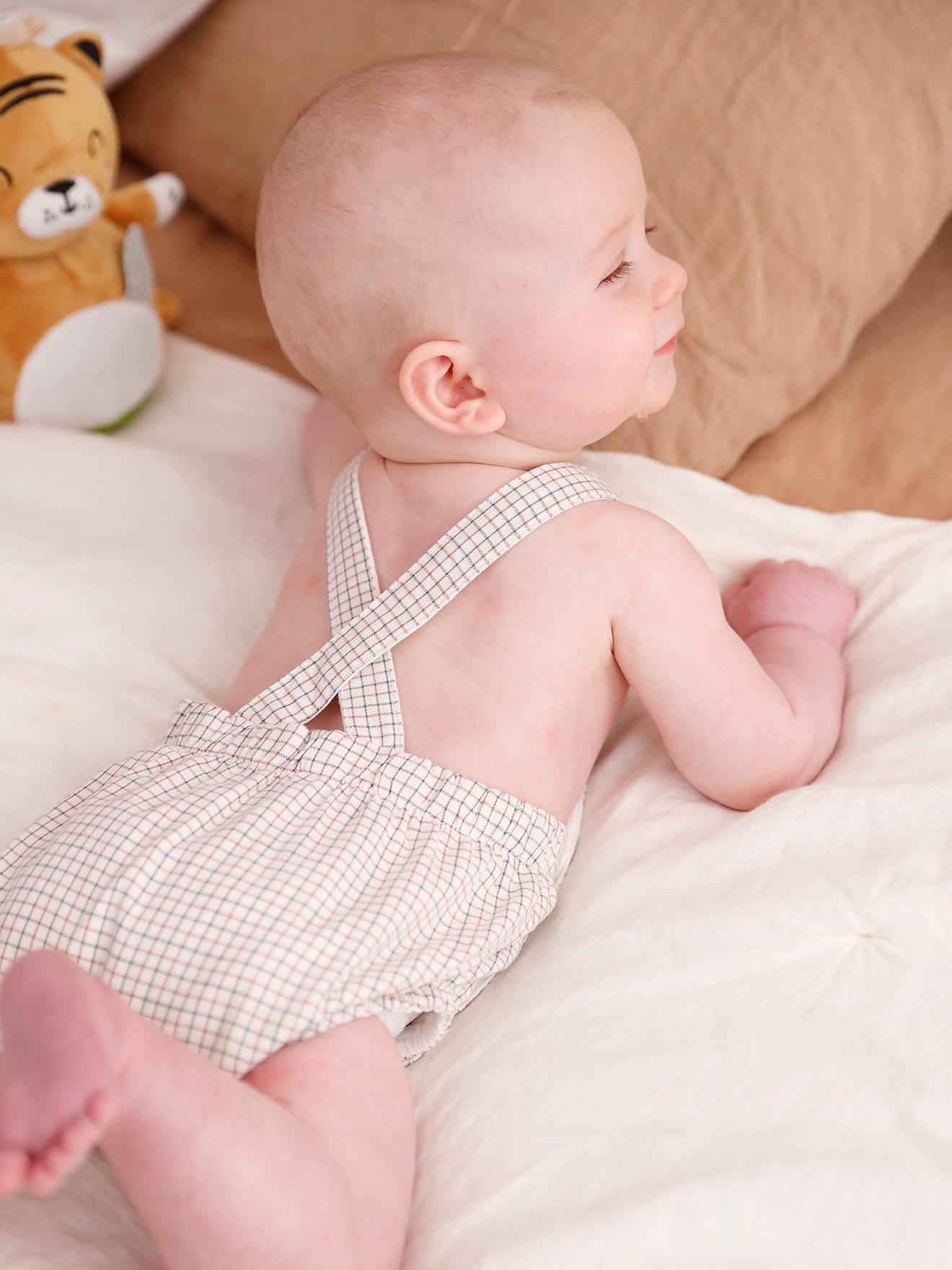 Layette Bébé Vertbaudet Barboteuse Bébé Rayée Vertbaudet 75