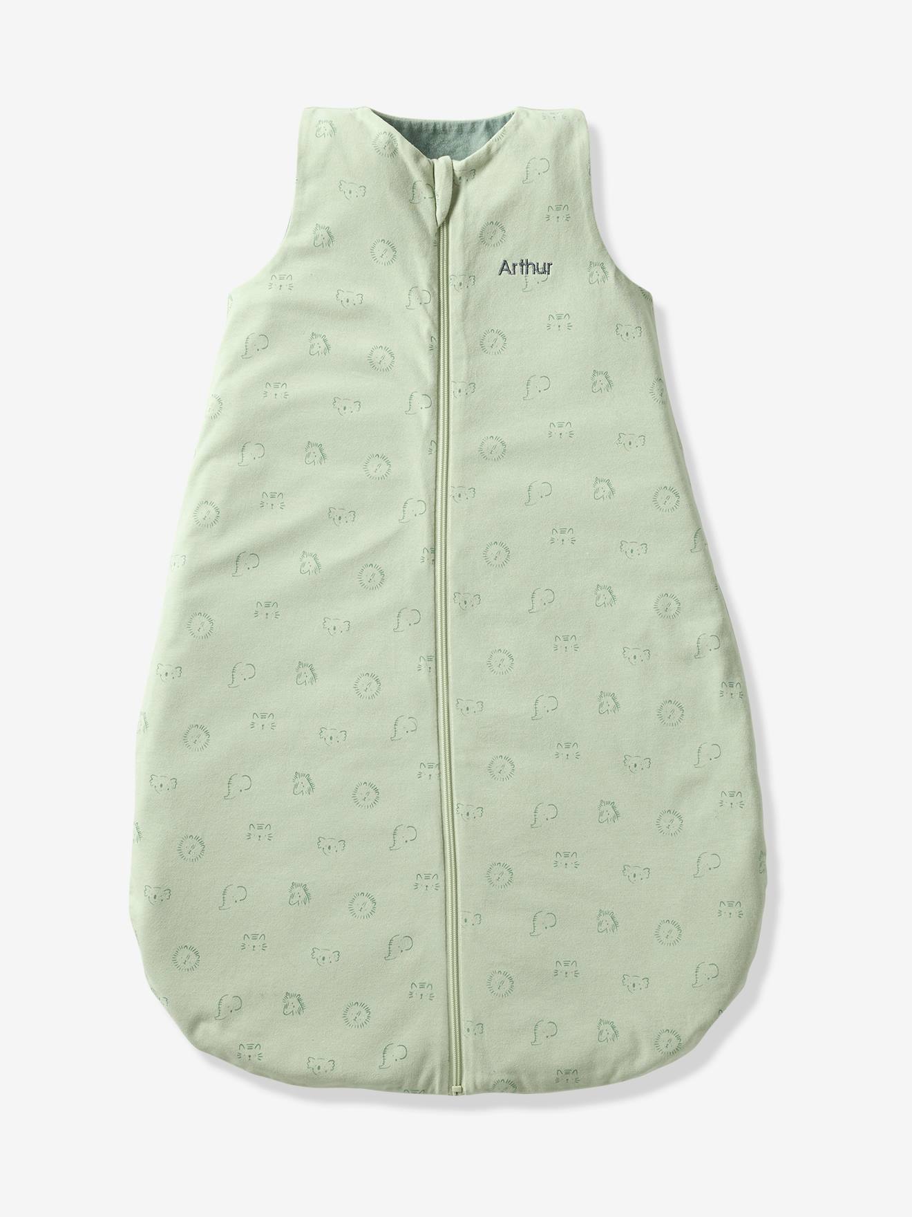 Gigoteuse Spécial Été Vertbaudet Essentiels Ouverture Centrale Bali Jaune Imprimé 18/36M