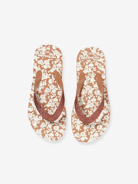 VERTBAUDET Sandales Doubles Brides Ajustables – Enfant Maternelle – Semelle Cuir – Multicolore 27