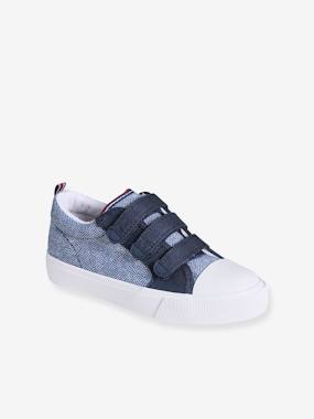 Shoes-Hook-&-Loop Canvas Trainers for Children