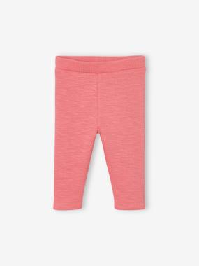 Baby-Trousers & Jeans-Basics Leggings in Rib Knit for Babies