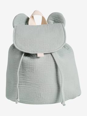 Bébé-Accessoires-Sac à dos personnalisable en gaze de coton animation oreilles