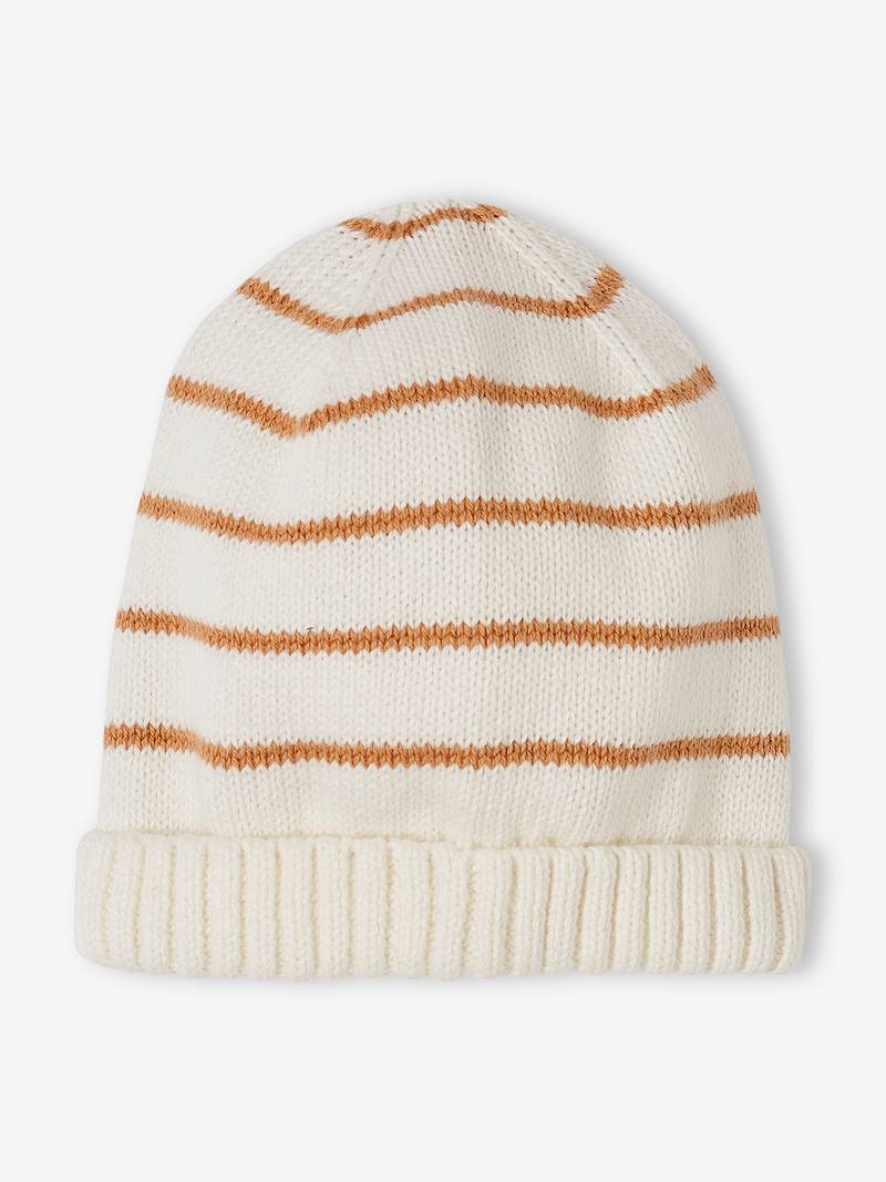 【YOUTHBATH】SQUARE STRIPE BEANIE main image 1
