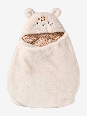 Baby-Transformable Baby Nest in Plush Fabric, Bear