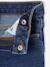 Jean slim morpho medium fille bleu foncé+bleu moyen+denim gris - vertbaudet enfant 