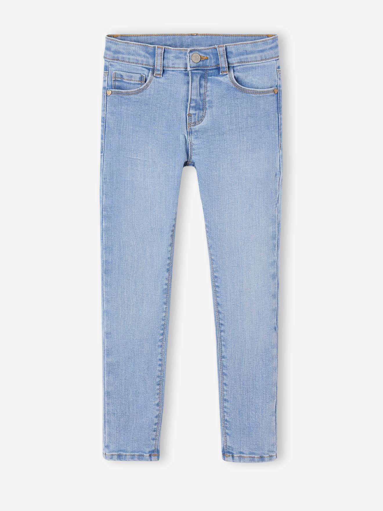 Skinny Leg Trousers, Basics - light blue, Girls