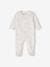 Pack of 2 Velour Sleepsuits with Front Opening for Babies cappuccino+pale blue+rose - vertbaudet enfant 