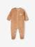 Pack of 2 Velour Sleepsuits with Front Opening for Babies cappuccino+pale blue+rose - vertbaudet enfant 