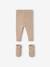 Knitted Trousers + Booties Ensemble for Babies beige - vertbaudet enfant 