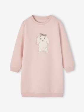 Girls-Dresses-Basics Dress in Fleece for Girls