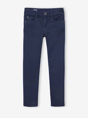 Boys-NARROW Hip, MorphologiK Slim Leg Coloured Trousers, for Boys