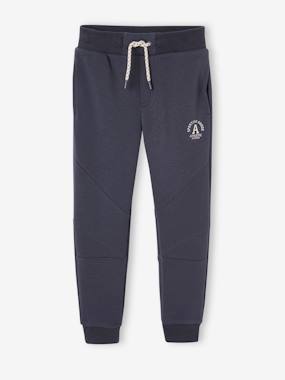 Boys-Trousers-Athletic Joggers in Fleece for Boys