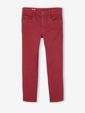 Boys-Trousers-MEDIUM Hip, MorphologiK Slim Leg Coloured Trousers, for Boys