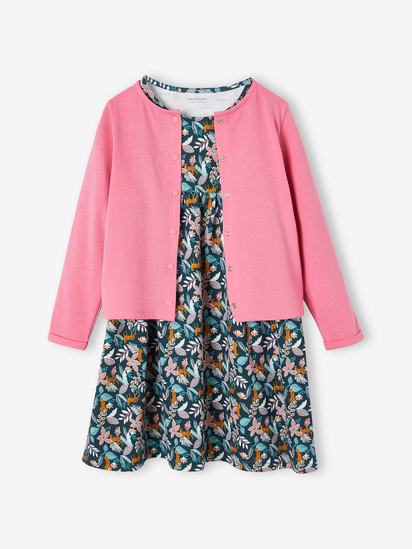 Dress Jacket Outfit for Girls mauve Girls