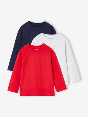 -Pack of 3 Plain Tops