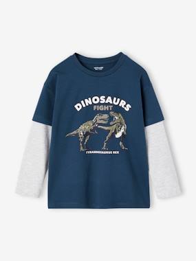 Boys-Tops-Double-Sleeve Top for Boys