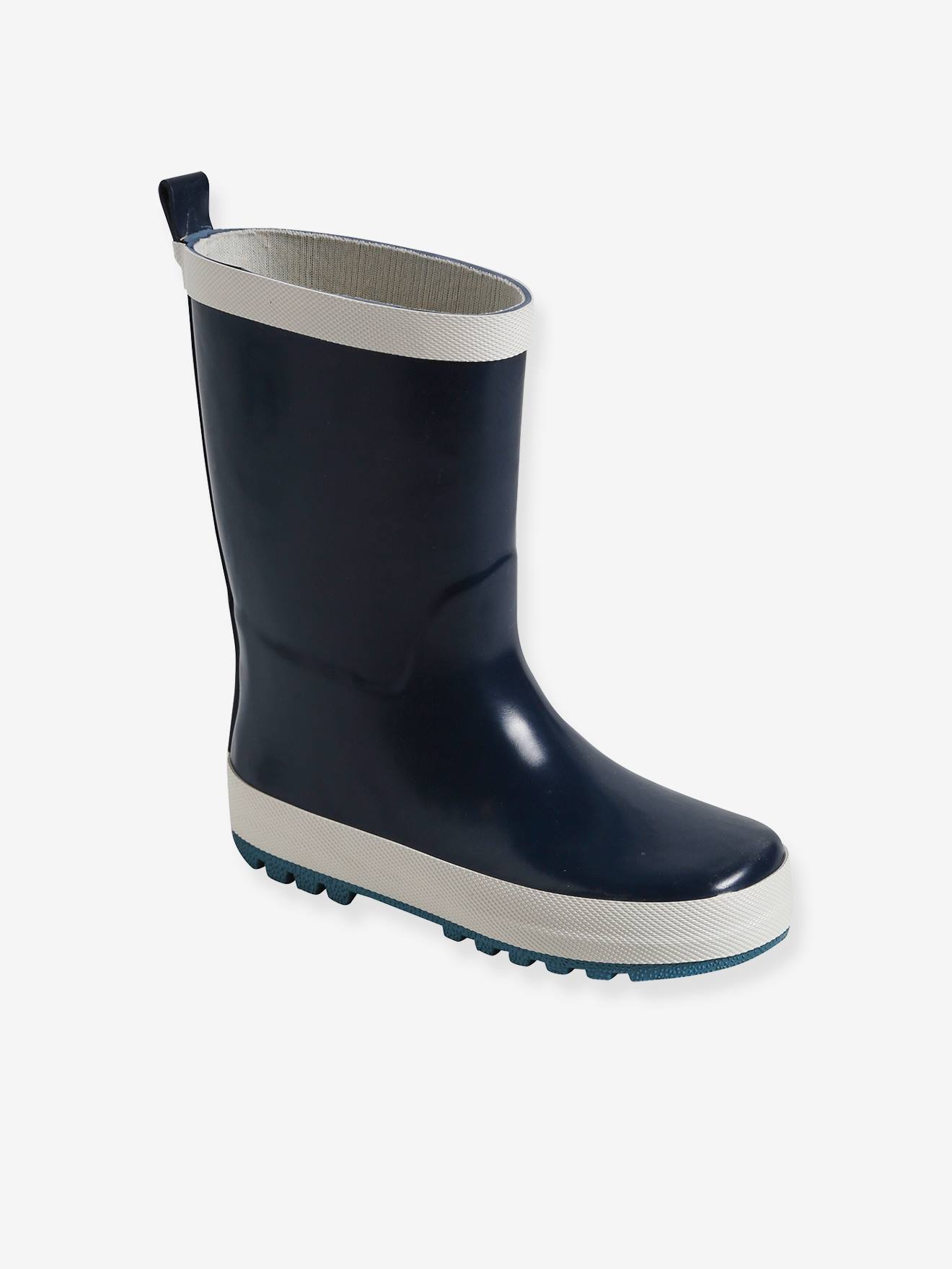 Reflective Wellies for Children navy blue