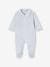 Pack of 2 Velour Sleepsuits with Front Opening for Babies cappuccino+pale blue+rose - vertbaudet enfant 