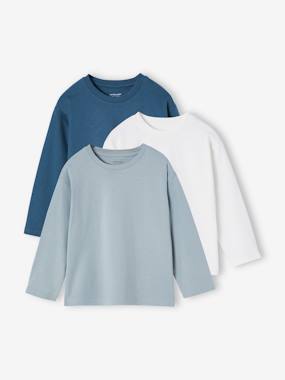 Boys-Tops-Pack of 3 Plain Tops