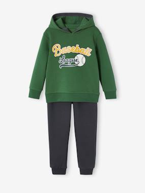 Boys-Sportswear-Sports Combo: Hoodie & Joggers for Boys