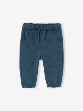 -Pantalon imprimé en molleton bébé