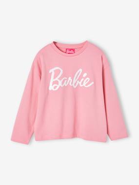 -Tee-shirt Barbie motif en sequins réversibles fille