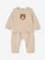 Sweatshirt & Trousers Combo for Babies 6308+ecru+marl beige+pale pink+rose - vertbaudet enfant 