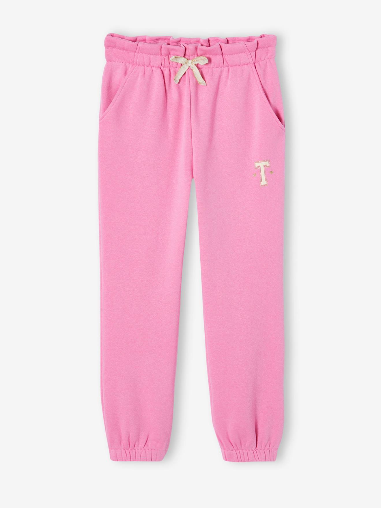 Pantalon De Jogging Décontracté Pour Enfants Filles Couleur
